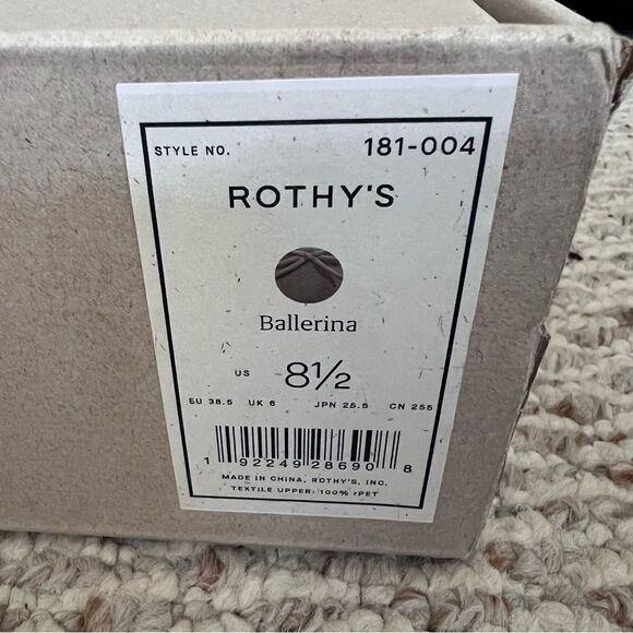 Rothy's The Ballet Flats in Pastel Pink Ballerina - Picture 12 of 15